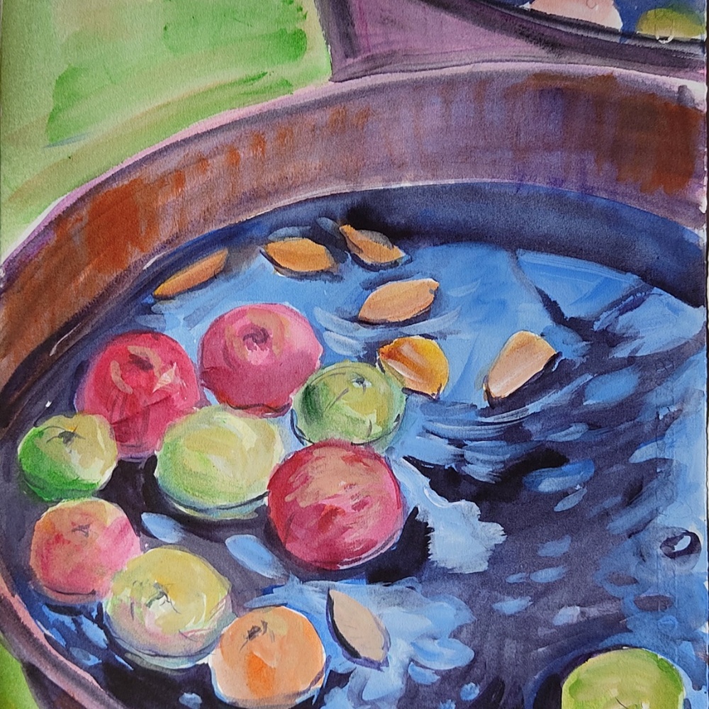 Red apples